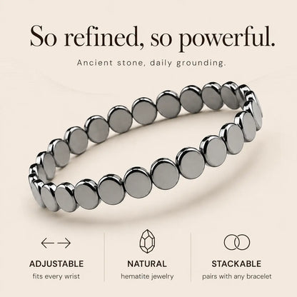 Haima Hematite Bracelet | Your Natural Menopause Solution