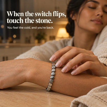 Haima Hematite Bracelet | Your Natural Solution for Your Cycle