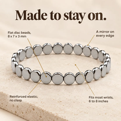 Haima Hematite Bracelet | Your Natural Solution for Your Cycle