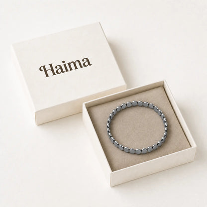 Haima Hematite Bracelet | Your Natural Menopause Solution